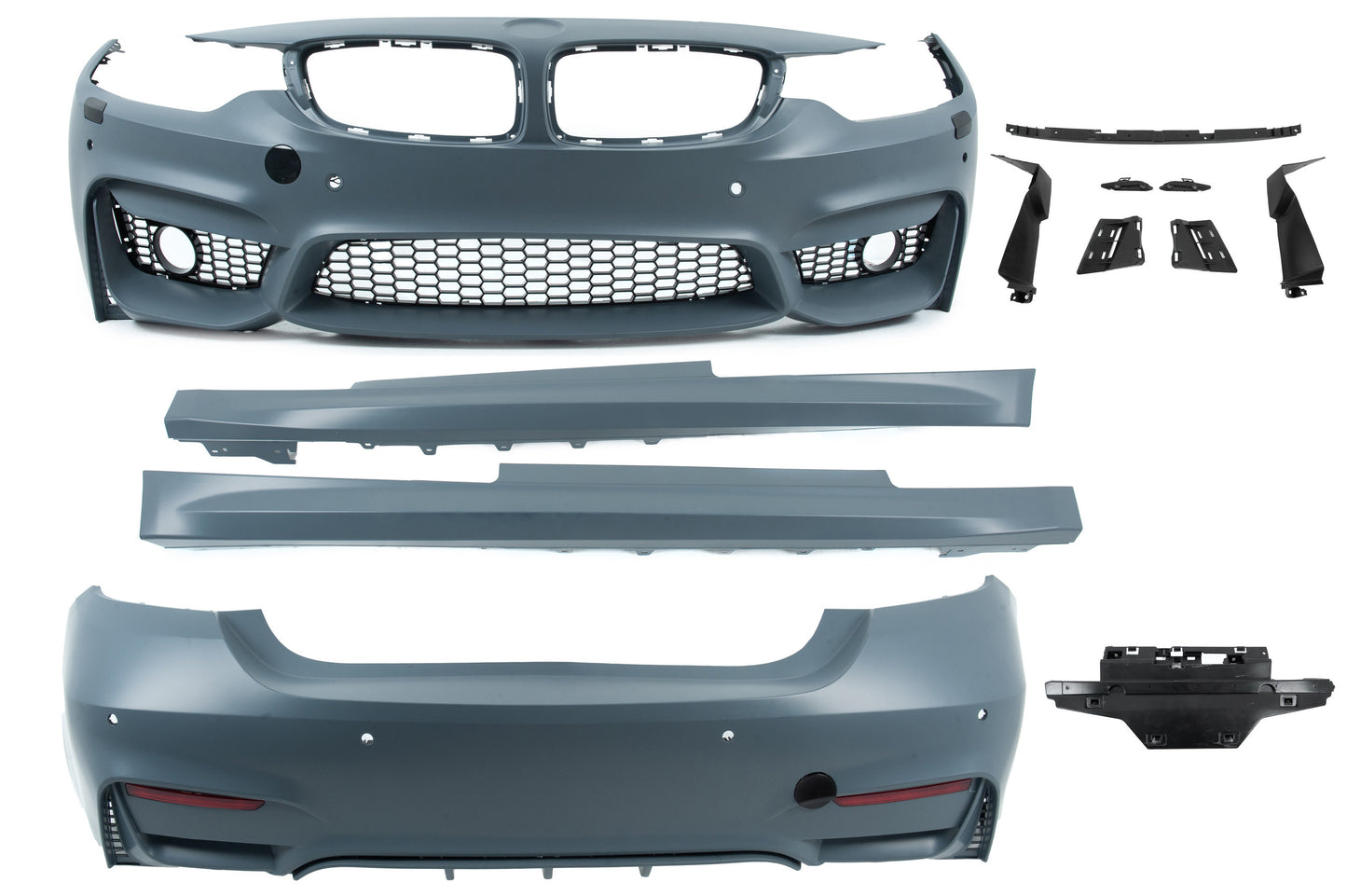 Body kit set F82 M4 (for F32) for BMW 4 Series F32/F33/F36 2012-2020 - image 2