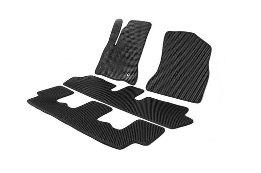 EVA mats (3 rows, black) for Citroen C-4 Picasso 2006-2013 - Reelken Auto
