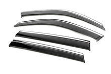 Window Deflectors with Chrome Trim Niken Luxury (4 pcs) for BMW X5 F-15 2013-2018 - image 2