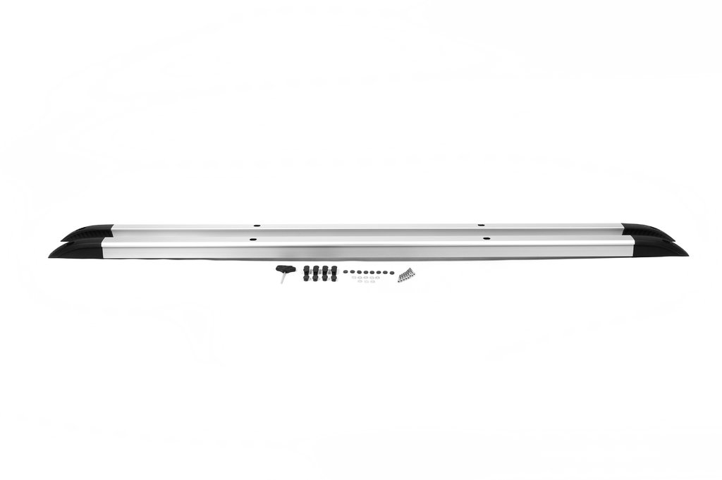 Integrated Roof Rails (Chrome) for Volkswagen T5 Caravelle 2004-2010 - image 10