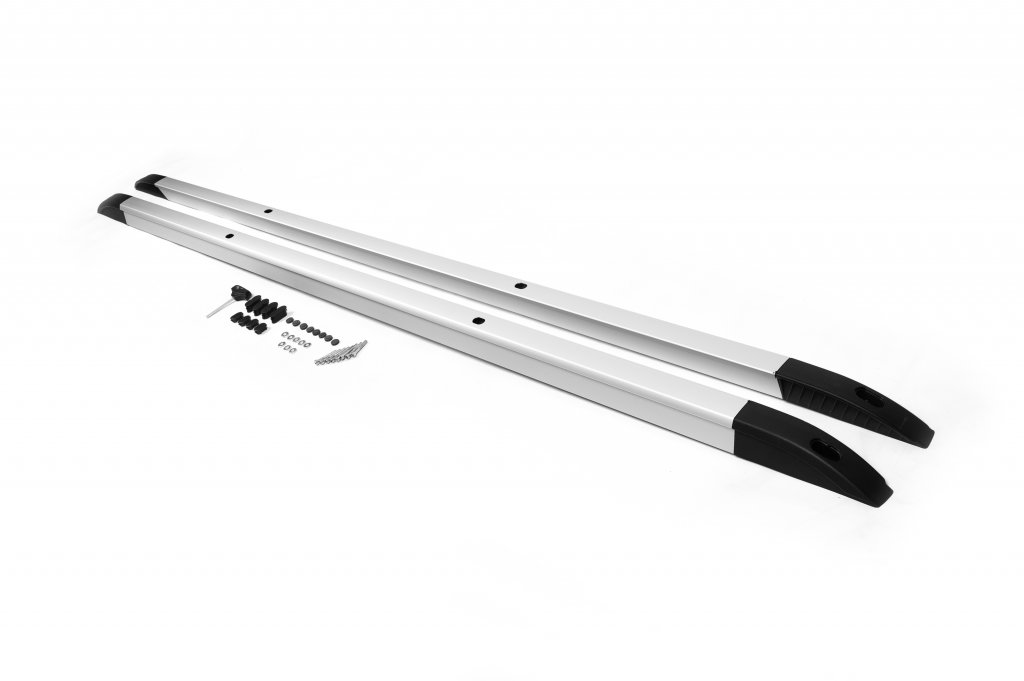 Integrated Roof Rails (Chrome) for Volkswagen T5 Caravelle 2004-2010 - image 1