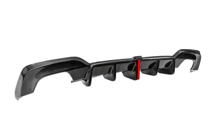 Rear Bumper Diffuser V3 (for M-Sport 2018-2022, Carbon) for BMW 3 Series G20/G21 2018- - image 6