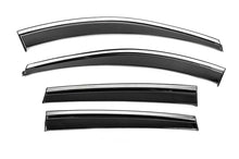Window Deflectors with Chrome Trim Niken Luxury (4 pcs) for Ford Kuga/Escape 2013-2019 - image 2