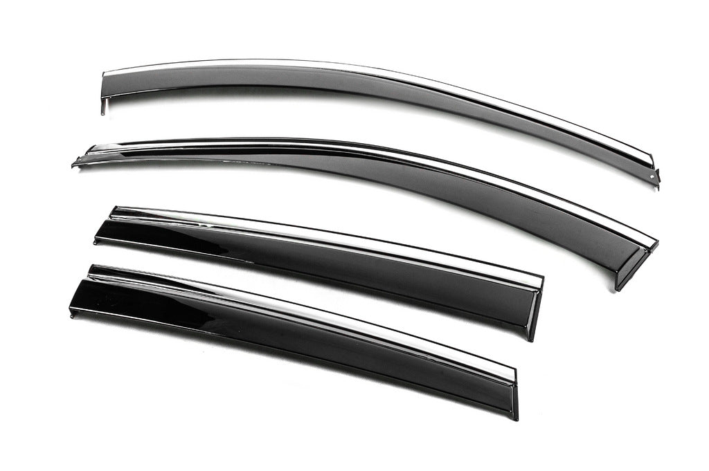 Window Deflectors with Chrome Trim Niken Luxury (4 pcs) for Ford Kuga/Escape 2013-2019 - image 6