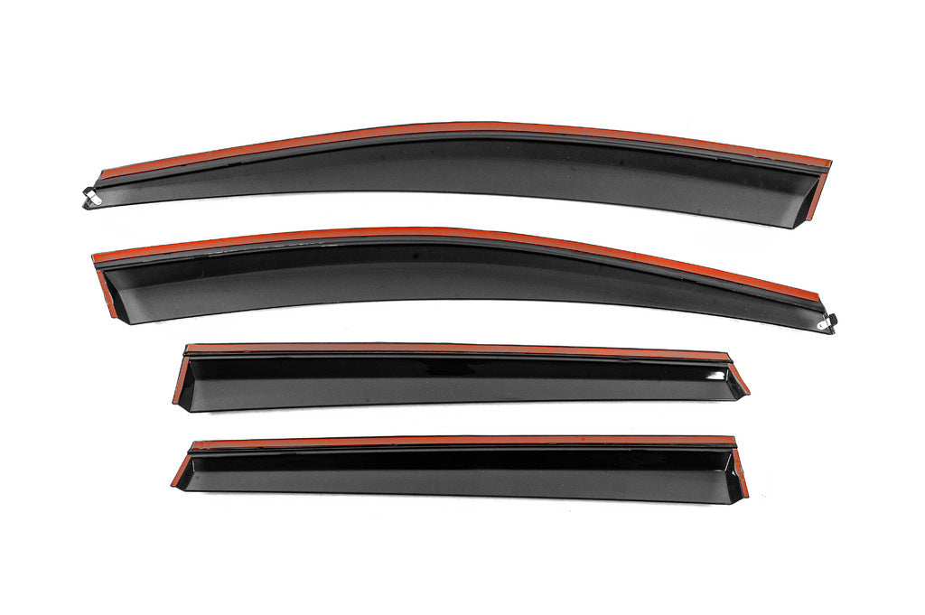 Window Deflectors with Chrome Trim Niken Luxury (4 pcs) for Ford Kuga/Escape 2013-2019 - image 7