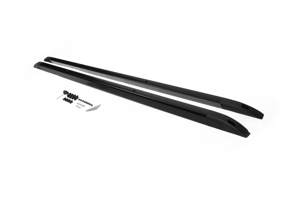 Integrated Roof Rails (black) for Volkswagen T5 Multivan 2003–2010 - image 1
