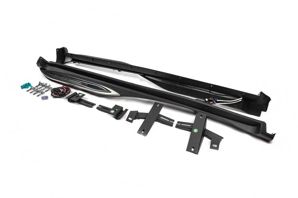 Side steps Original V2 (2 PCs Alu.) for Toyota C-HR 2016-2023 - Reelken Auto