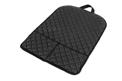 ECO seat back organizer (1 pc, Black with black thread) - Reelken Auto