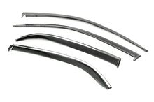 Window Deflectors with Chrome Trim Niken Luxury (4 pcs) for Citroen C-Elysee 2013-2022 - image 2
