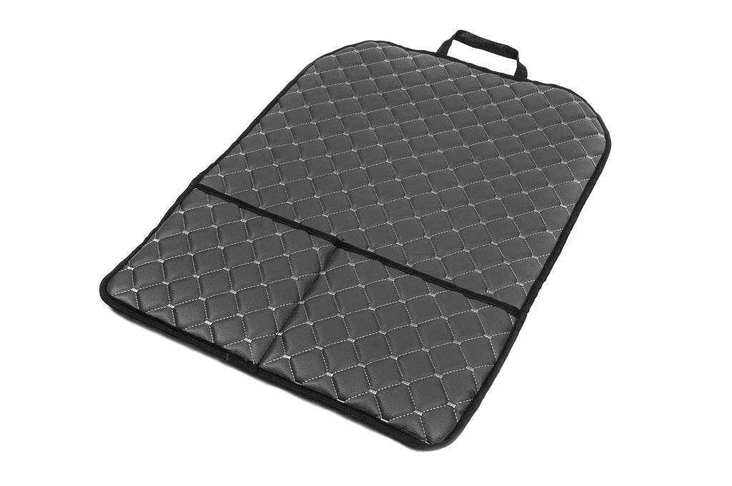 ECO seat back organizer (1 pc, Gray with gray thread) - Reelken Auto
