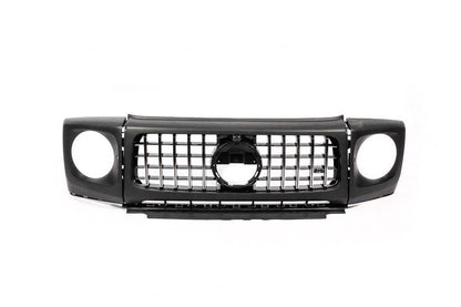 Grille and overlays on G63 headlights for Mercedes G class W463 2018-2024 - Reelken Auto