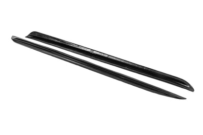 Side Skirt Extensions V4 (for G20 M-Sport, Carbon) for BMW 3 Series G20/G21 2018- - image 4