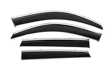 Window Deflectors with Chrome Trim Niken Luxury (4 pcs) for Hyundai Tucson JM 2004- - image 1