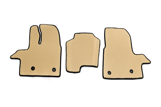 EVA Floor Mats 2014-2018 (Beige) for Ford Transit 2014- - image 1