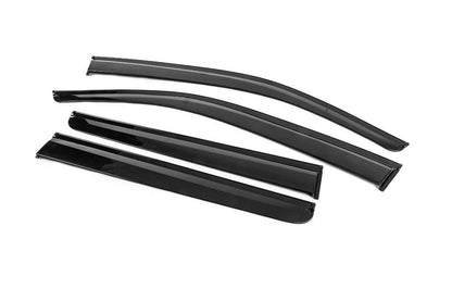 Windbreakers (4 pcs, Sunplex Sport) for Nissan NP300 1999-2015 - Reelken Auto