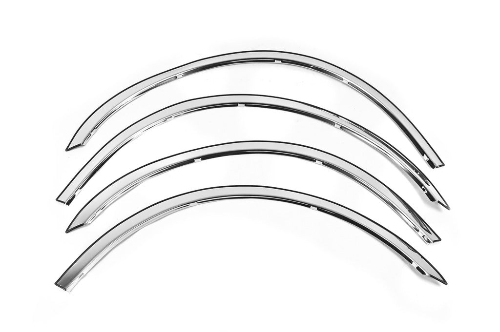 Fender flares (4 pcs, stainless steel) for Mercedes E-сlass W211 2002-2009 - image 5
