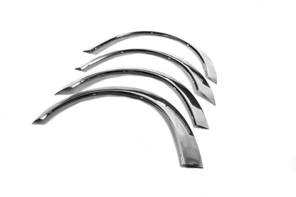 Fender flares (4 pcs, stainless steel) for Opel Astra G classic 1998-2012 - image 3