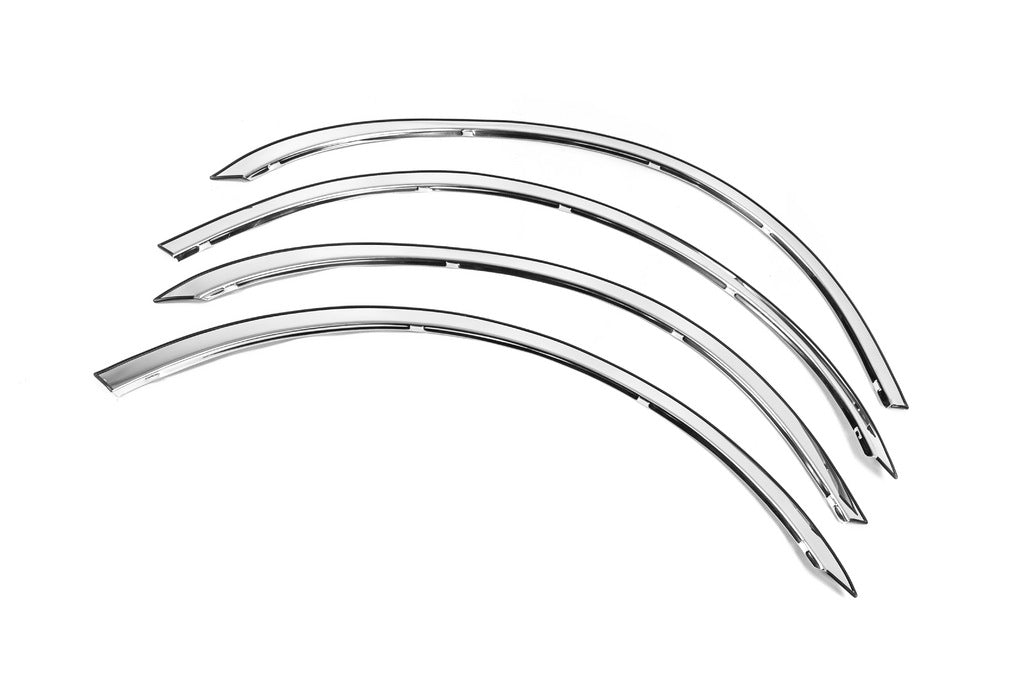 Fender flares (4 pcs, stainless steel) for Mercedes E-сlass W211 2002-2009 - image 6