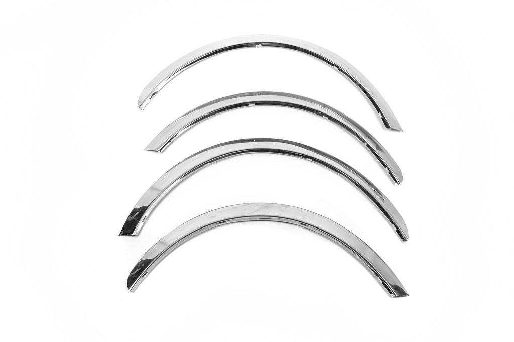 The pads on the arches (4 pieces, stainless steel) for Hyundai Getz - Reelken Auto