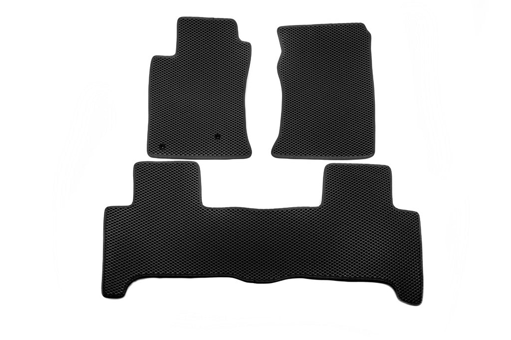 EVA Floor Mats (2 Rows, Black) for Toyota Land Cruiser Prado 120 2002-2009 - image 10