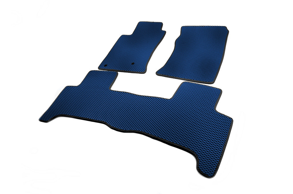 EVA Floor Mats (2 Rows, Blue) for Toyota Land Cruiser Prado 120 2002-2009 - image 4