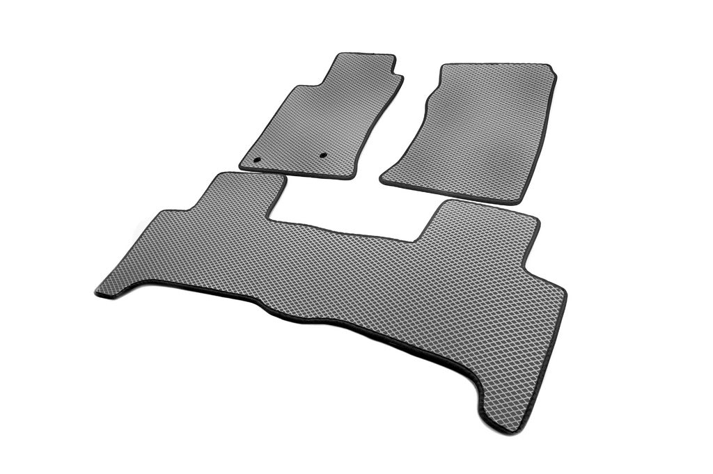 EVA Floor Mats (2 Rows, Gray) for Toyota Land Cruiser Prado 120 2002-2009 - image 4