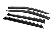 Window Deflectors with Chrome Trim Niken Luxury (4 pcs) for Audi Q7 2015- - image 2