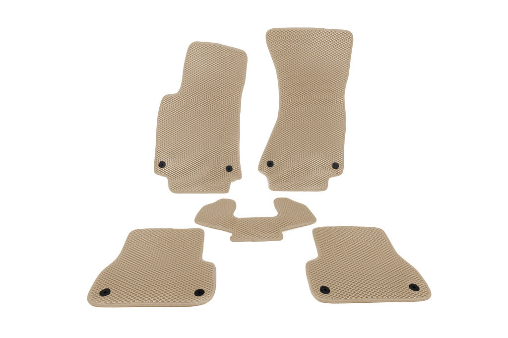 EVA Floor Mats (Beige) for Audi A6 C7 2011-2017 - image 1