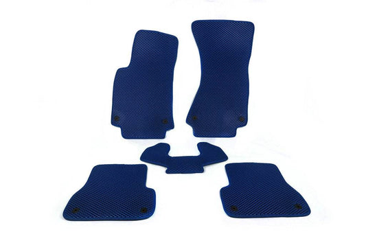 EVA mats (blue) for Audi A6 C7 2011-2017 - Reelken Auto