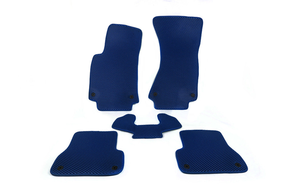EVA Floor Mats (Blue) for Audi A6 C7 2011-2017 - image 1