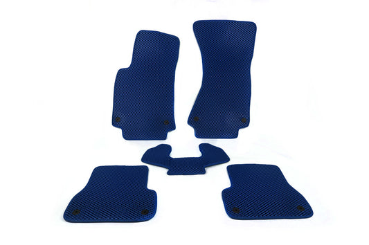 EVA Floor Mats (Blue) for Audi A6 C7 2011-2017 - image 1
