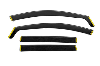 In-Channel Wind Deflectors Niken Luxury (4 pcs) for Honda CRV 2017-2022 - image 2