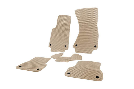 EVA mats (beige) for Audi A6 C7 2011-2017 - Reelken Auto