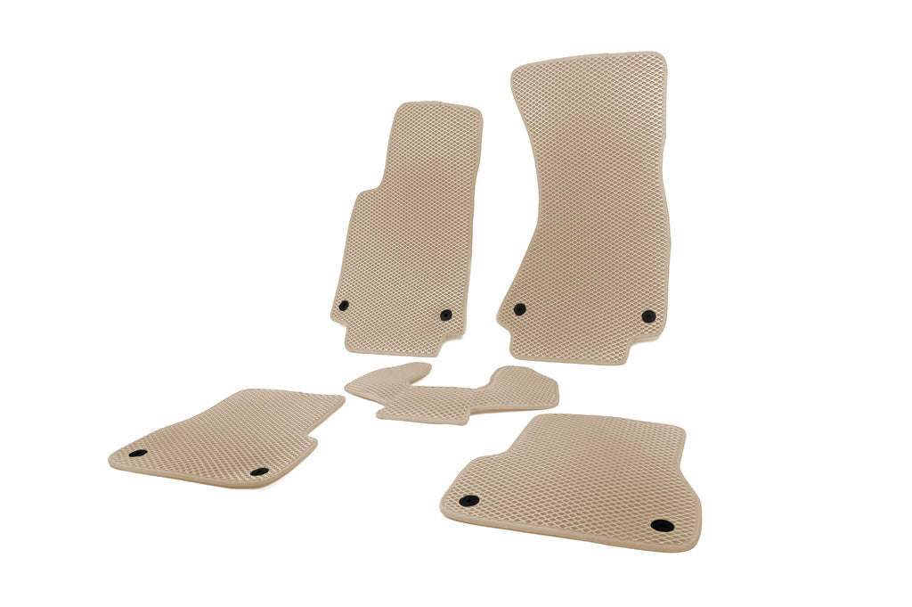 EVA Floor Mats (Beige) for Audi A6 C7 2011-2017 - image 2