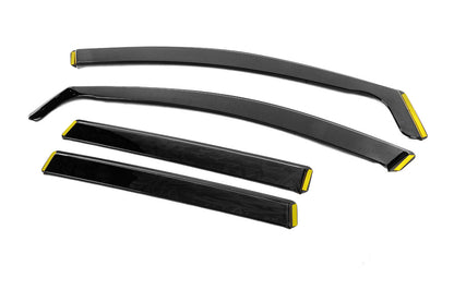 In-Channel Wind Deflectors Niken Luxury (4 pcs) for Honda CRV 2017-2022 - image 6