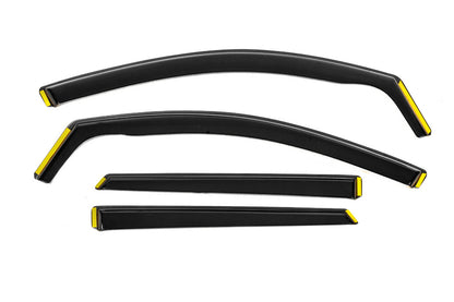 In-Channel Wind Deflectors Niken Luxury (4 pcs) for Hyundai Tucson TL 2016-2021 - image 2