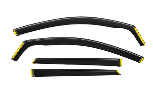 In-Channel Wind Deflectors Niken Luxury (4 pcs) for Hyundai Tucson TL 2016-2021 - image 2