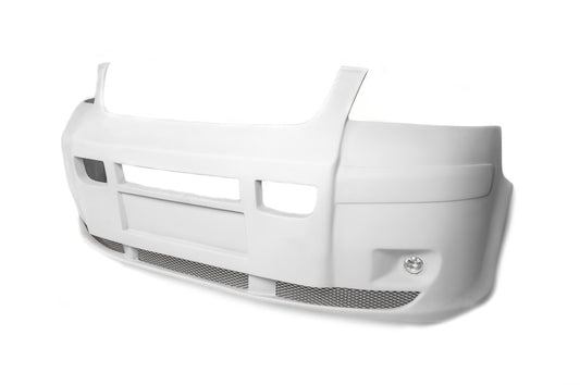 One-piece front bumper lip (primed for painting) for Volkswagen T5 Transporter 2003-2010 - image 1