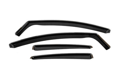 In-Channel Window Deflectors Niken Luxury (SD/HB, 4 pcs) for Ford Focus III 2011-2017 - image 4