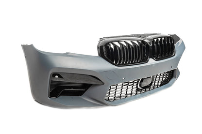 Facelift Body Kit to G30 M5 CS 2021 for BMW 5 Series F-10/11/07 2010-2016 - image 8