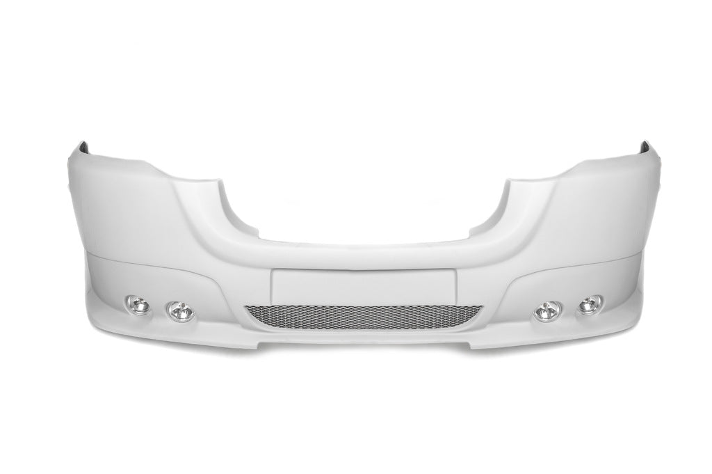 Front bumper cover with 4 headlights 2006-2011 (paintable) for Volkswagen Crafter 2006-2016 - image 4