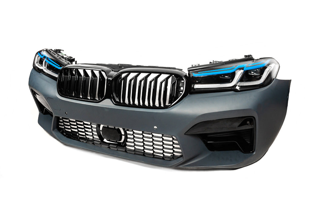 Facelift Body Kit to G30 M5 CS 2021 for BMW 5 Series F10/F11 2010–2016 - image 5