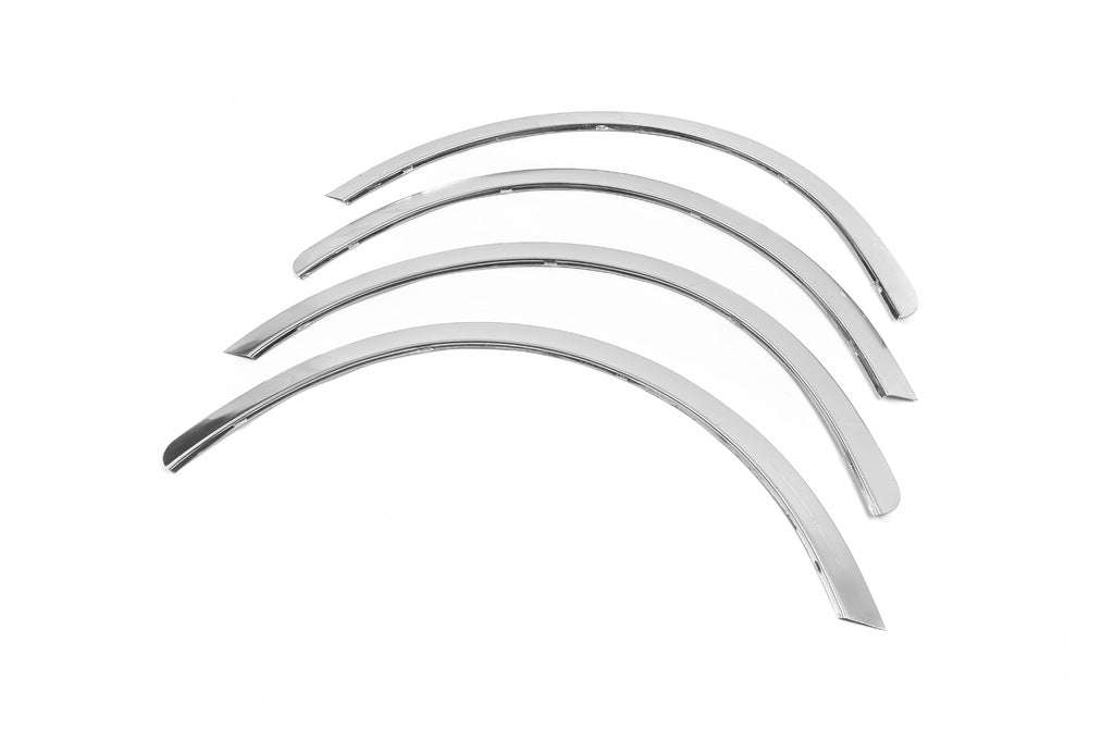 Fender flares (4 pcs, stainless steel) for Skoda Fabia 2000-2007 - image 3