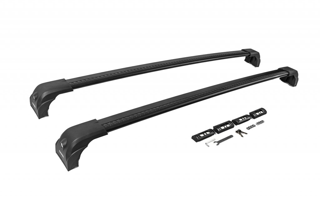 Roof rack (cross bars) for original mounting points Ecem V3 (2 pcs) for Mercedes C-сlass W205 2014-2021 - image 5