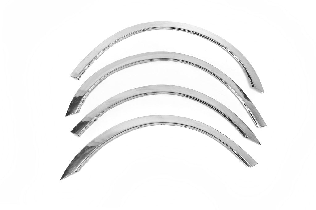 Fender flares (4 pcs, stainless steel) for Volkswagen Golf 3 1991-2001 - image 2