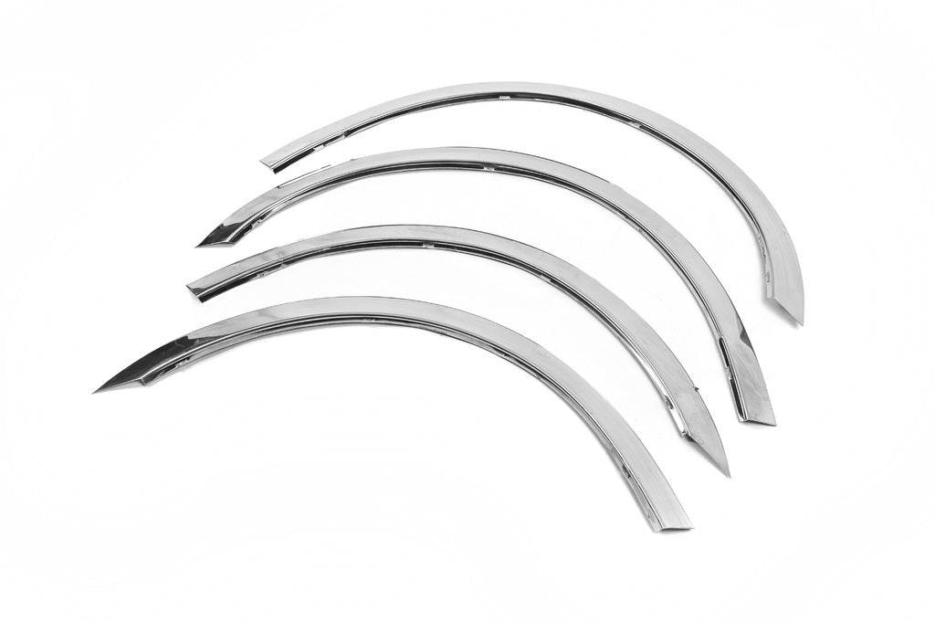 The pads on the arches (4 pieces, stainless steel) for Volkswagen Golf 3 - Reelken Auto