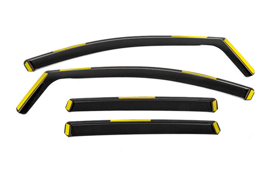 In-Channel Wind Deflectors Niken Luxury (4 pcs) for Ford Kuga/Escape 2013-2019 - image 2