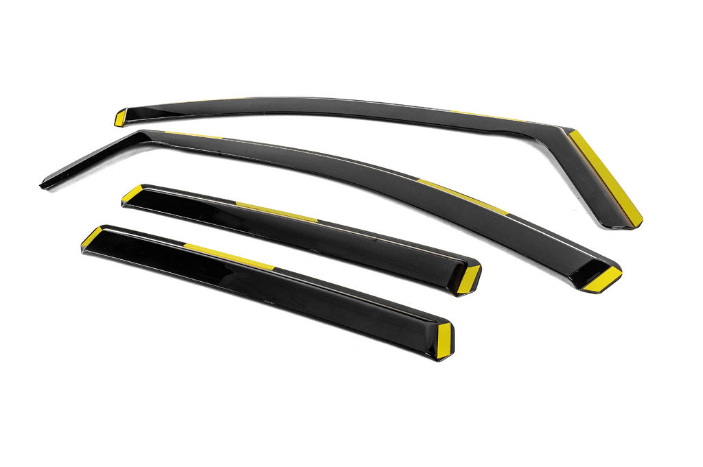 In-Channel Wind Deflectors Niken Luxury (4 pcs) for Ford Kuga/Escape 2013-2019 - image 5