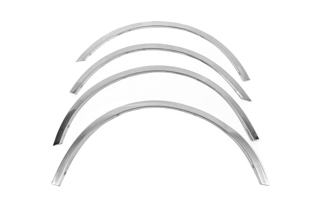 Fender flares (4 pcs, stainless steel) for Audi A4 B7 2004-2008 - image 1