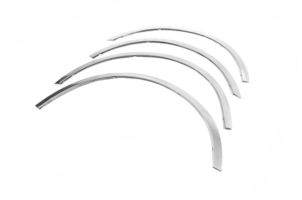 Fender flares (4 pcs, stainless steel) for Audi A4 B7 2004-2008 - image 3